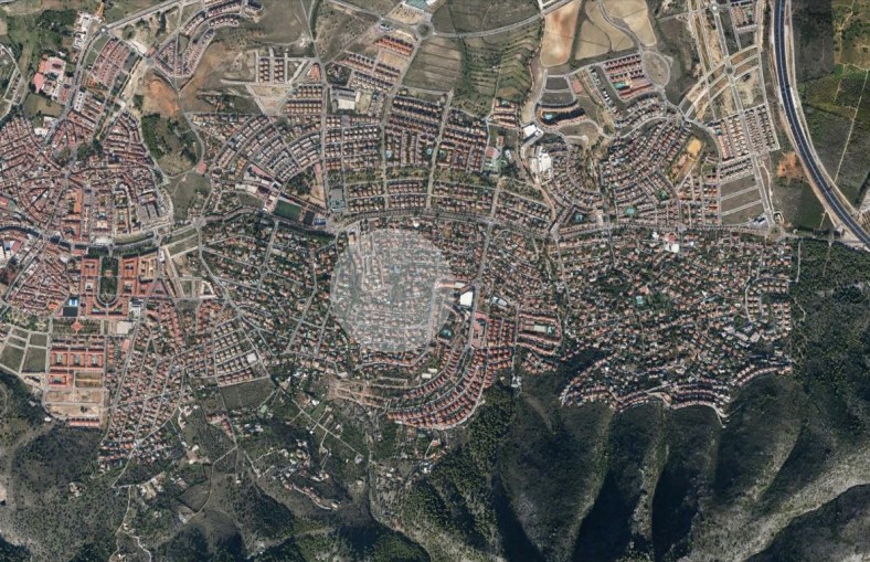 Situación en el término municipal