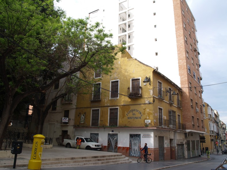 Plaza de San Pedro de Alcántara desde calle Carretería