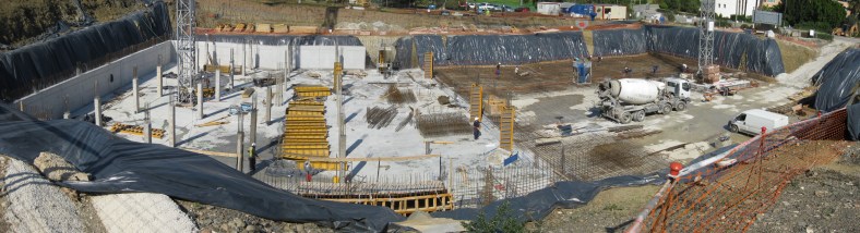 Panorámica de obra. 30|09|2008