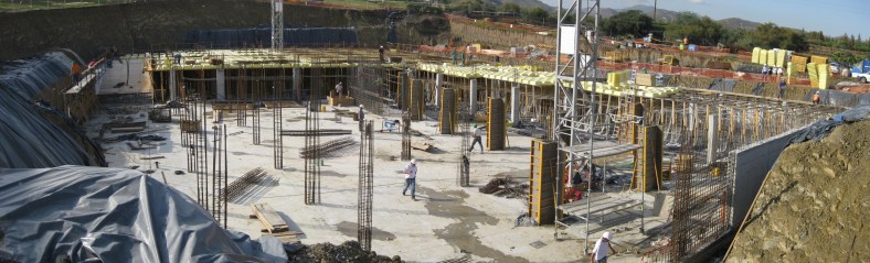 Panorámica de obra. 14|10|2008