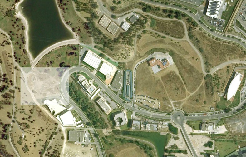 Situación en el PTA. Ortofoto del IDEMAP