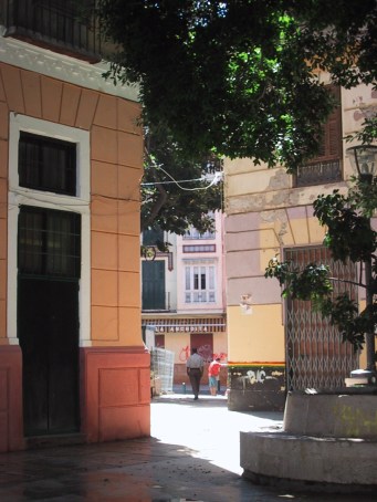 La Plaza del Teatro desde la plaza