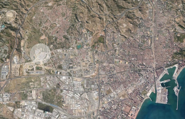 Situación en el término municipal