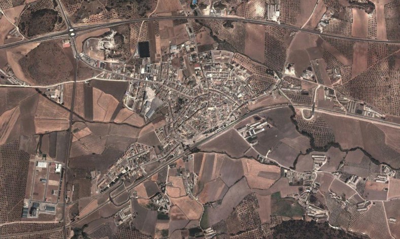 Ortofoto general del núcleo