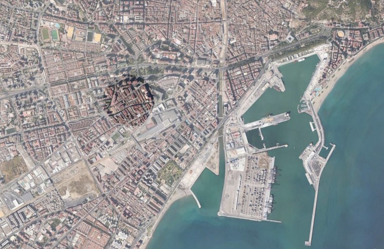 Situación en el término municipal