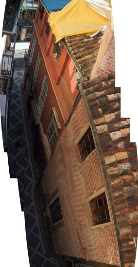 Panorámica cenital de calle Horno