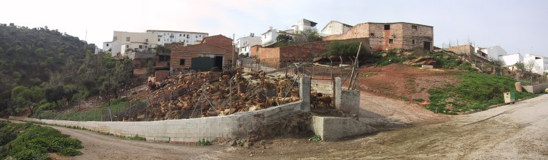 Estado inicial del solar, en el borde del núcleo