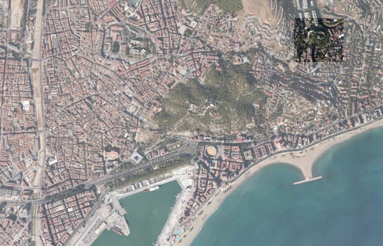 Situación en el término municipal