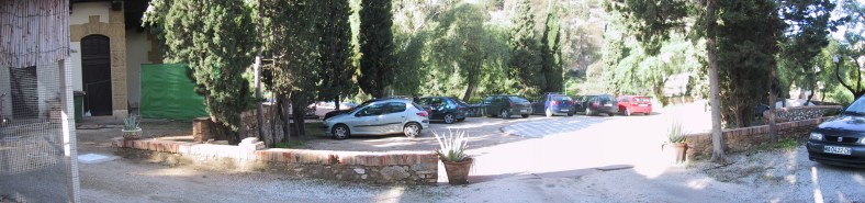 Aparcamiento en superficie en la actualidad