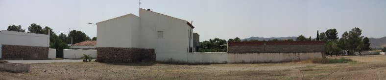 Panorámica del solar desde el norte